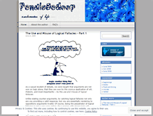 Tablet Screenshot of pondissodeep.wordpress.com