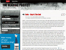 Tablet Screenshot of bookblogger27.wordpress.com