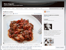 Tablet Screenshot of dietaseignalet.wordpress.com