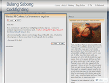 Tablet Screenshot of bulang.wordpress.com