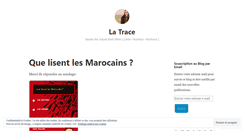 Desktop Screenshot of latrace.wordpress.com