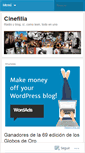 Mobile Screenshot of cinefiliaradio.wordpress.com