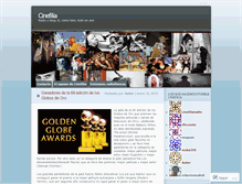 Tablet Screenshot of cinefiliaradio.wordpress.com