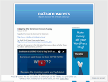 Tablet Screenshot of no2sorensonvrs.wordpress.com