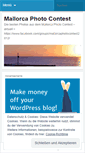 Mobile Screenshot of mallorcaphotocontest.wordpress.com