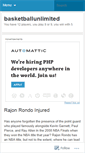 Mobile Screenshot of basketballunlimited.wordpress.com
