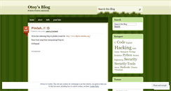 Desktop Screenshot of otoyrood.wordpress.com