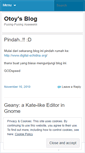 Mobile Screenshot of otoyrood.wordpress.com