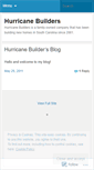 Mobile Screenshot of hurricanebuilders.wordpress.com