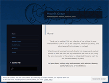 Tablet Screenshot of moonlitocean.wordpress.com