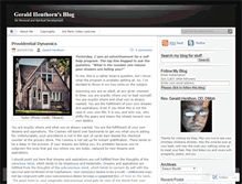 Tablet Screenshot of geraldhenthorn.wordpress.com