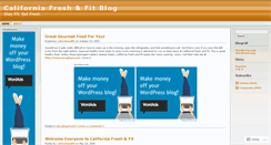 Desktop Screenshot of cafreshandfit.wordpress.com