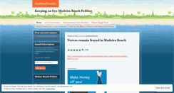 Desktop Screenshot of madbeachinsider.wordpress.com