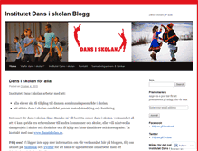 Tablet Screenshot of dansiskolan.wordpress.com