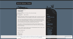 Desktop Screenshot of kevinolsenpoet.wordpress.com