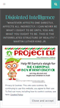 Mobile Screenshot of disjointedintelligence.wordpress.com