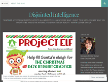 Tablet Screenshot of disjointedintelligence.wordpress.com
