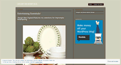 Desktop Screenshot of gvbdesign.wordpress.com