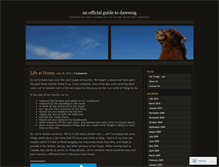 Tablet Screenshot of dawseng.wordpress.com