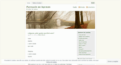 Desktop Screenshot of pantalondeaquiles.wordpress.com