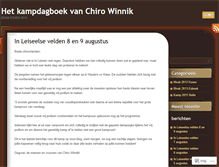 Tablet Screenshot of chirowinnik.wordpress.com