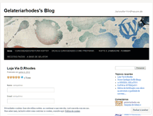 Tablet Screenshot of gelateriarhodes.wordpress.com