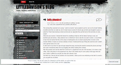 Desktop Screenshot of littledavison.wordpress.com