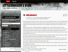 Tablet Screenshot of littledavison.wordpress.com