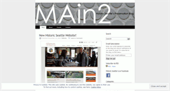 Desktop Screenshot of main2seattle.wordpress.com