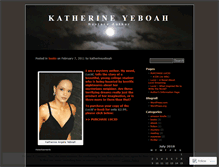 Tablet Screenshot of katherineyeboah.wordpress.com