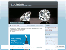 Tablet Screenshot of mynlpcoach.wordpress.com