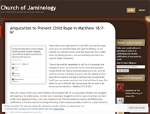 Tablet Screenshot of jaminism.wordpress.com