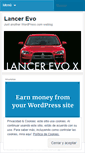 Mobile Screenshot of lancerevox.wordpress.com
