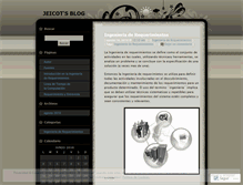 Tablet Screenshot of jeicot.wordpress.com