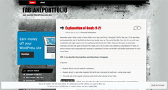 Desktop Screenshot of fabianeportfolio.wordpress.com