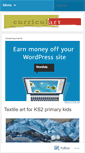 Mobile Screenshot of curriculart.wordpress.com