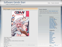 Tablet Screenshot of ikarisoft.wordpress.com