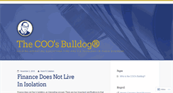 Desktop Screenshot of coobulldog.wordpress.com