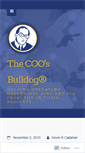 Mobile Screenshot of coobulldog.wordpress.com