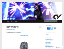 Tablet Screenshot of chrisvik.wordpress.com