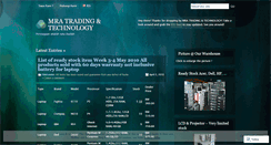 Desktop Screenshot of mratrading.wordpress.com