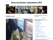 Tablet Screenshot of annaochdanielisydostasien2010.wordpress.com