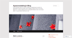 Desktop Screenshot of apasionadablog.wordpress.com