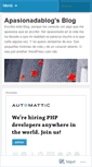 Mobile Screenshot of apasionadablog.wordpress.com