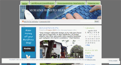 Desktop Screenshot of moraimaromero.wordpress.com