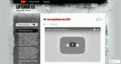Desktop Screenshot of carasce.wordpress.com