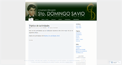 Desktop Screenshot of domingosavio.wordpress.com