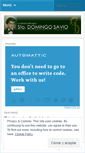 Mobile Screenshot of domingosavio.wordpress.com