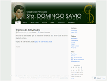 Tablet Screenshot of domingosavio.wordpress.com