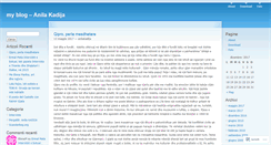 Desktop Screenshot of anilakadija.wordpress.com